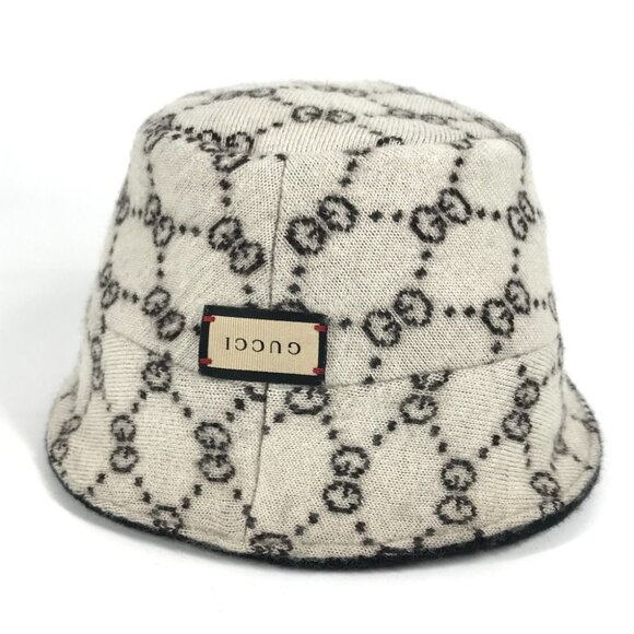 Gucci Hat Double G Wool Black main image 8